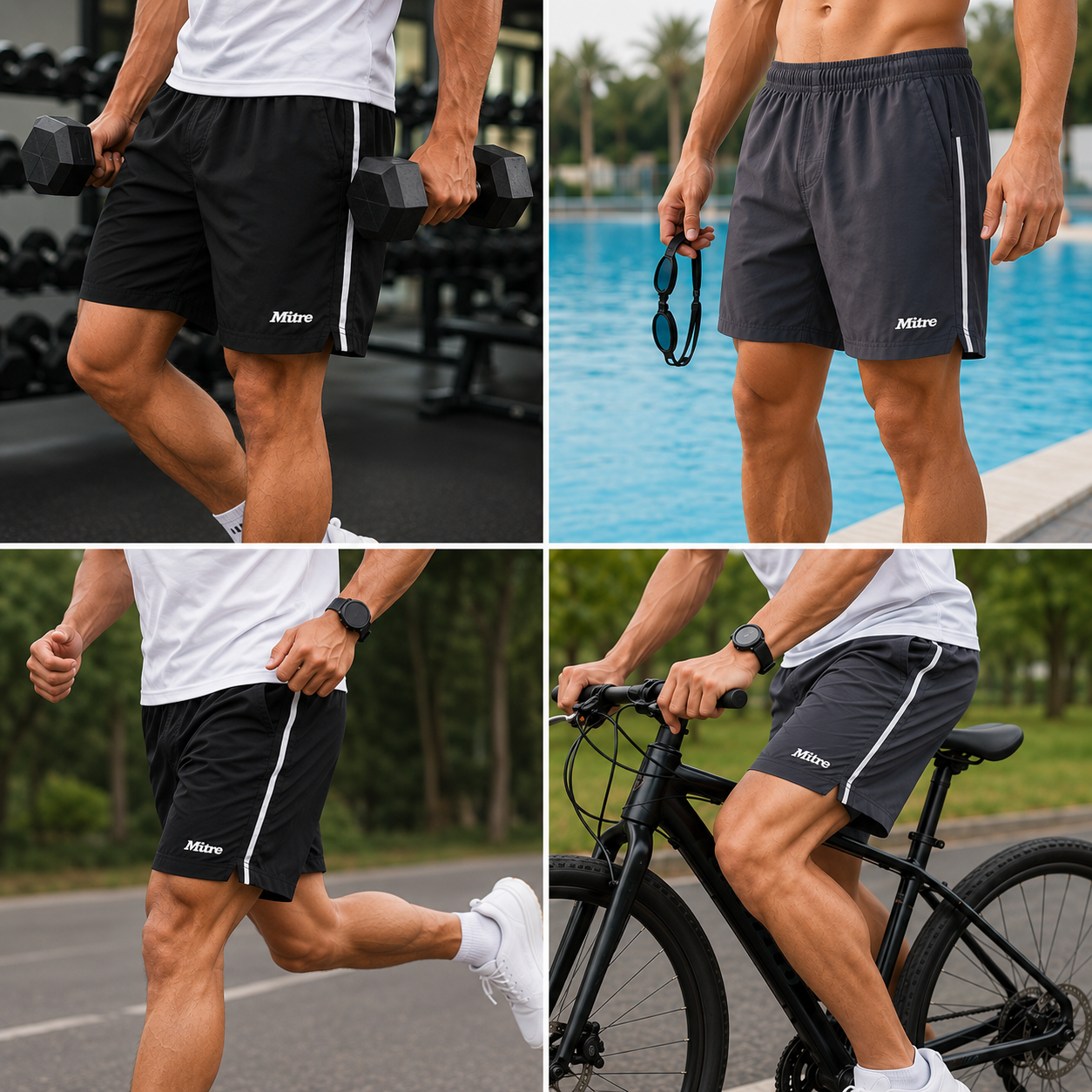 Comfort Active Short Pant for Men – Premium Parachute Fabric